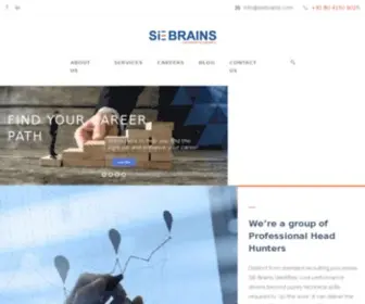 Siebrains.com(Connecting Careers) Screenshot