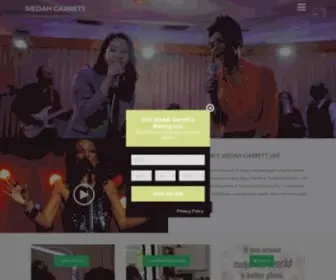 Siedah.com(SIEDAH GARRETT) Screenshot