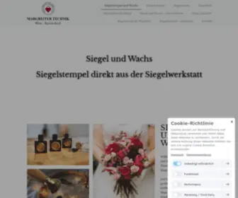 Siegel-Wachs.de(Siegelstempel und Wachs) Screenshot