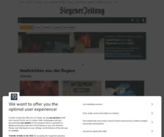 Siegener-Zeitung.de(Siegener Zeitung) Screenshot