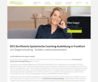 Siegerconsulting.de(Systemische Coaching) Screenshot