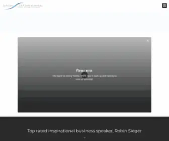 Siegerinternational.com(Robin Sieger) Screenshot