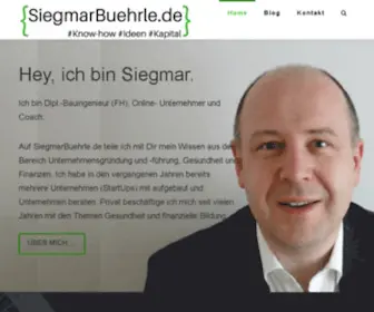 Siegmarbuehrle.de(Internet Marketing) Screenshot