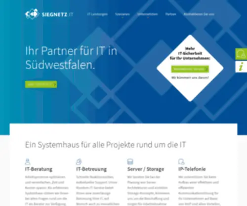 Siegnetz.de(Kommunikationssysteme) Screenshot
