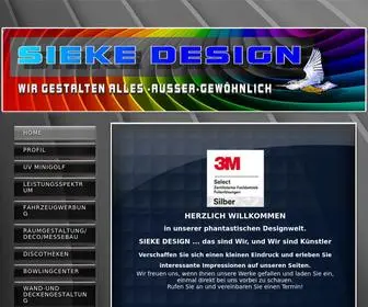 Sieke-Gestaltungstraeume.de(Sieke Design) Screenshot