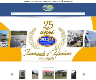 Sielsol.com(Plantas Solares en Honduras) Screenshot