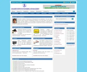 Siemassam.org(Sankardev Institute of Engineering and Management) Screenshot