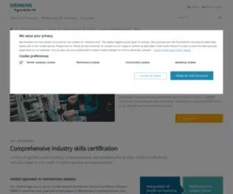 Siemens-Certifications.com(Virtual Communication And Training) Screenshot