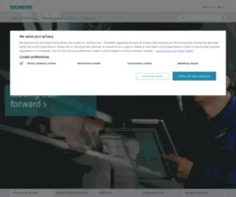 Siemens.co.ir(Siemens) Screenshot