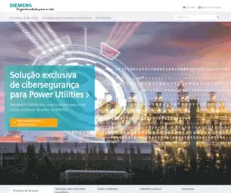 Siemens.com.br(Inovação e Tecnologia para sua Empresa) Screenshot