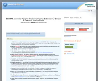 Siemensap.com(Siemensap) Screenshot