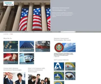 Siemensgovt.com(Siemens Government Technologies) Screenshot