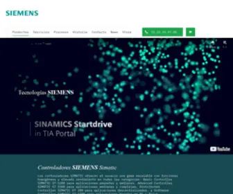 Siemensmexico.mx(Siemens México) Screenshot