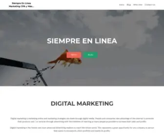 Siemprenlinea.com(Inicio) Screenshot