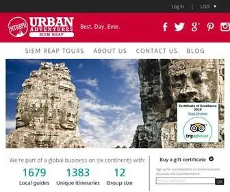 Siemreapurbanadventures.com(Tours in Siem Reap) Screenshot