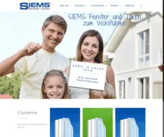 Siems-Fenster.de(Siems fenster) Screenshot