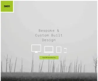 Sien.co.uk(Bespoke Website Design London development) Screenshot