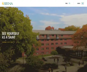 Siena.edu(Siena College) Screenshot