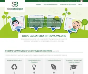 Sienambiente.it(Sienambiente Home) Screenshot