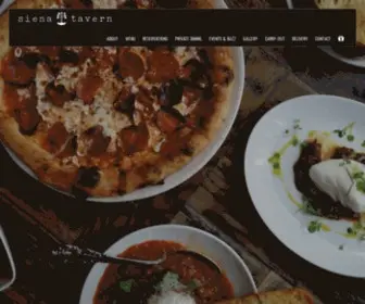 Sienatavern.com(Siena Tavern) Screenshot