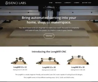 Sienci.com(Sienci Labs) Screenshot