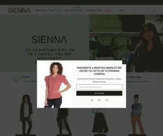 Sienna.com.co(Compra ropa de mujer) Screenshot