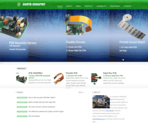 Sienta-PCB.com(SIENTA Industry Co) Screenshot