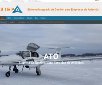 Siepa.aero(Sistema integrado de Gestion para Empresas de Aviación y de mantenimiento de aeronaves) Screenshot