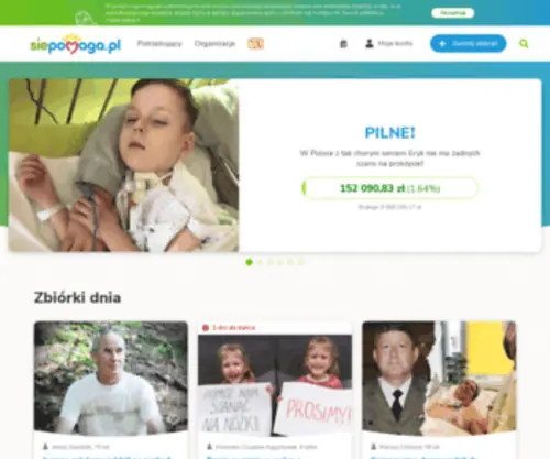 Siepomaga.com(Siepomaga) Screenshot