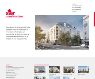 Sier-Constructeur.fr(SIER) Screenshot