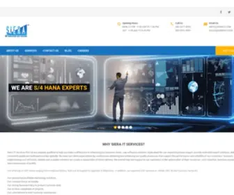 Sierait.com(SAP Implementation & Support partner in Hyderabad) Screenshot