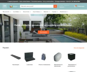 Sierbetononline.nl(Webshop voor bouw & wonen) Screenshot