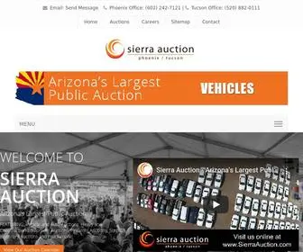 Sierraauction.com(Sierra Auction) Screenshot