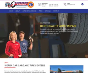 Sierracarcare.com(Sierra Car Care) Screenshot