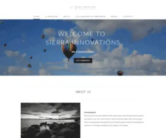 Sierrainnovations.net(Sierra Innovations) Screenshot