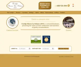 Sierralasolana.com(Turismo Rural) Screenshot