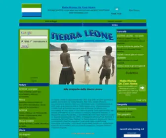 Sierraleone.it(Sierra leone) Screenshot