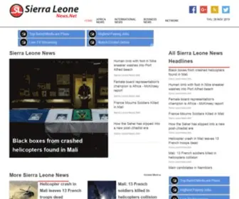 Sierraleonenews.net(Sierra Leone Daily News Updates) Screenshot