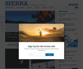 Sierramagazine.com(SIERRA) Screenshot