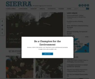 Sierramagazine.org(SIERRA) Screenshot