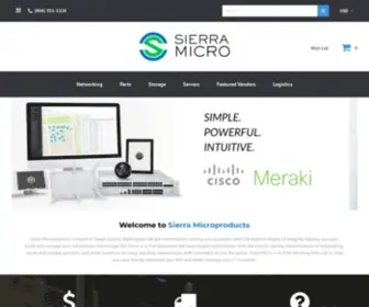 Sierramicroproducts.com(Sierra Microproducts) Screenshot