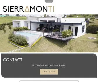 Sierramonti.com(VENTA CASAS CAMPESTRES) Screenshot