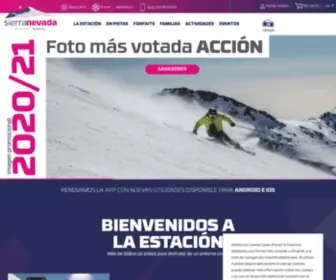Sierranevada.es(Andalucía. Novedades) Screenshot