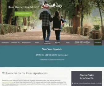 Sierraoaksapts.com(Turlock, CA Apartments for Rent) Screenshot