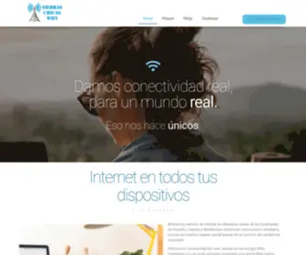 Sierraschicaswifi.com.ar(Internet que vuela) Screenshot