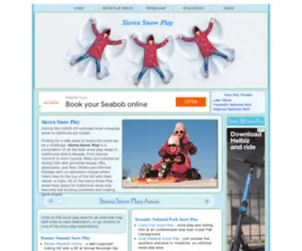 Sierrasnowplay.com(Sierra Snow Play) Screenshot