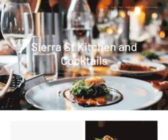 Sierrastkitchen.com(Skyline Kitchen and Vine) Screenshot