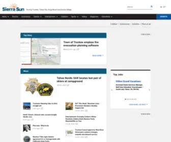 Sierrasun.com(News North Lake Tahoe California) Screenshot