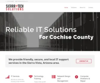 Sierratechaz.com(Sierra Tech Solutions) Screenshot