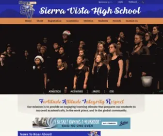 Sierravistahighschool.org(Sierra Vista High School) Screenshot